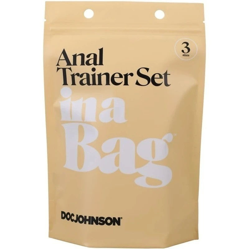Doc Johnson 3 Graduated Sizes Anal Plug Set In A Bag Butt Plugs