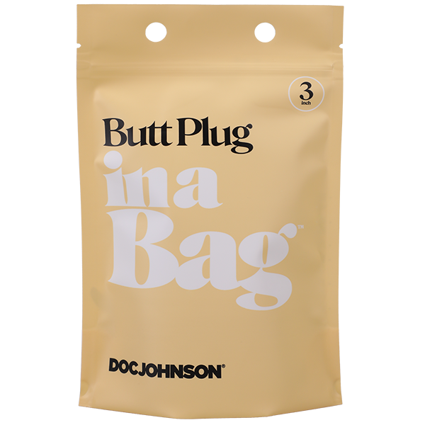 Doc Johnson Beginner-Friendly Butt Plug In A Bag Butt Plugs