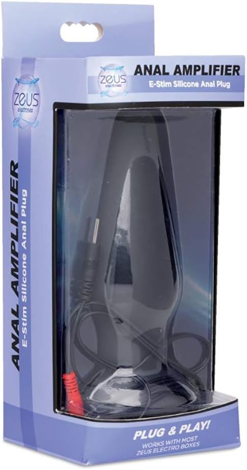 Zeus Anal Amplifier Silicone eStim Anal Plug Butt Plugs