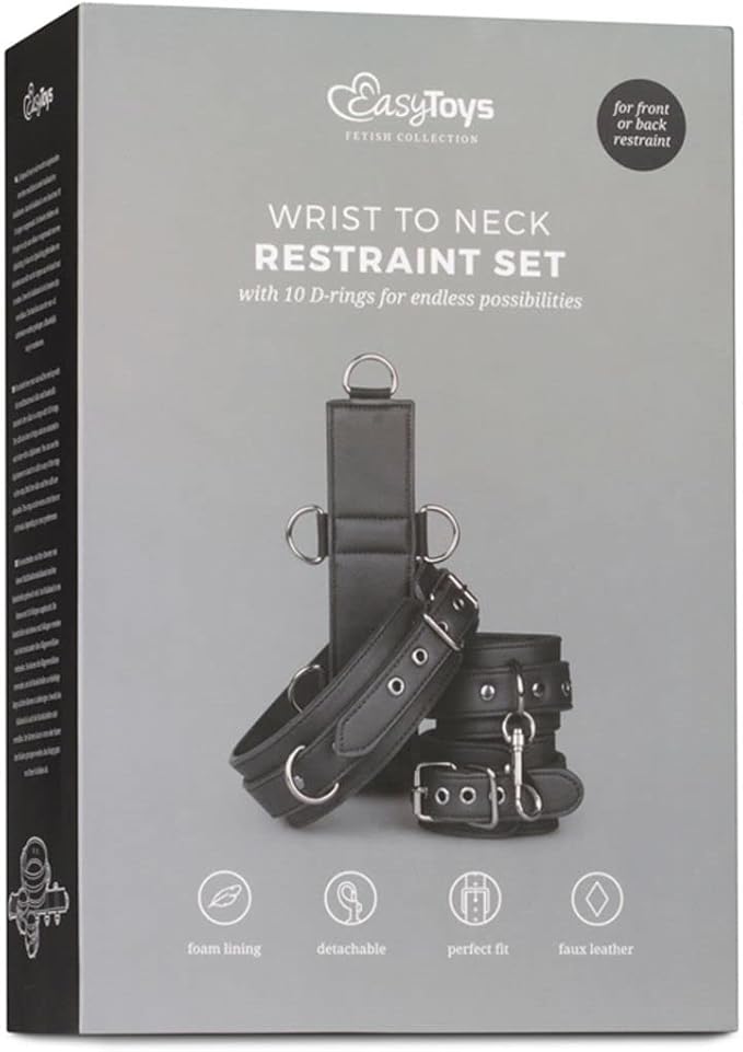 Easy Toys Fetish Collection BDSM Neck & Wrist Restraint Cuffs And Restraints
