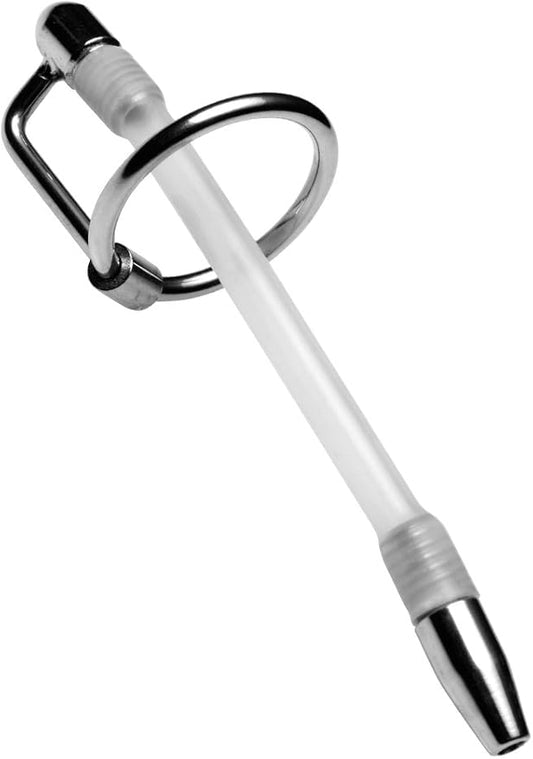 Master Series Inertia Flexible Cum Thru Penis Plug Penis Plugs