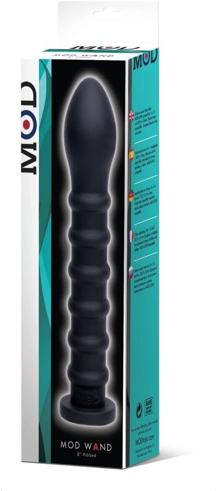 MOD Body Wand Ribbed Black Body Wands