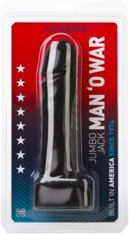 Doc Johnson Jumbo Jack Man'o War Realistic Dildo Realistic Dildos