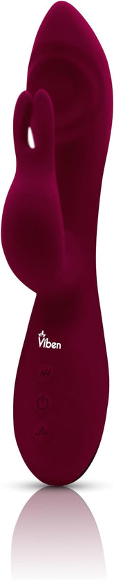 Viben Pzazz Rechargeable Thumping Rabbit Vibrator Ruby Rabbit Vibrators