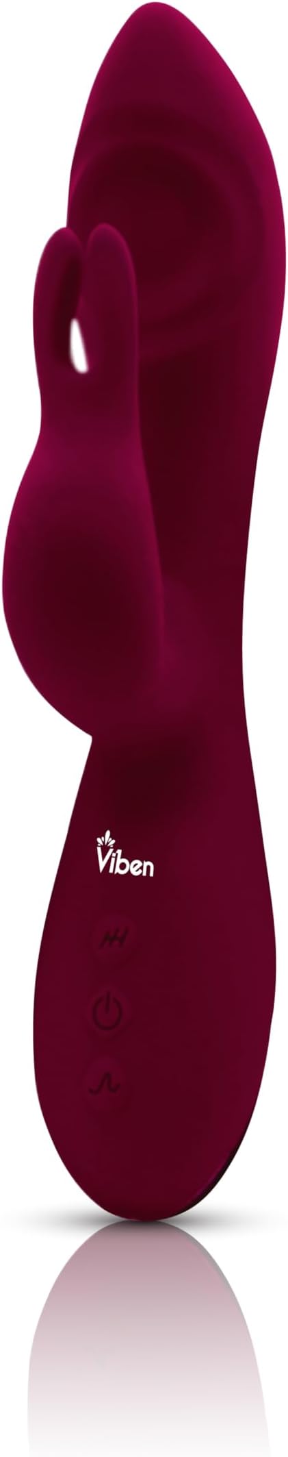 Viben Pzazz Rechargeable Thumping Rabbit Vibrator Ruby - Rabbit Vibrators