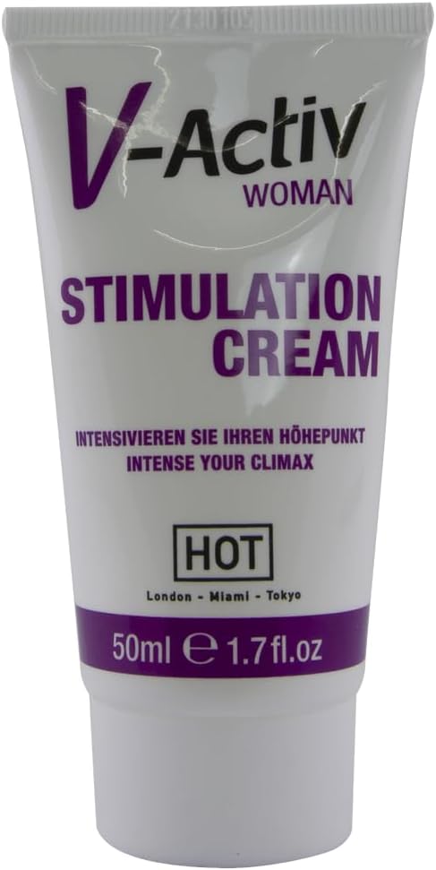 Hot Production HOT V Activ Stimulation Enhancer Cream for Women 50ml Delay and Excite Sprays