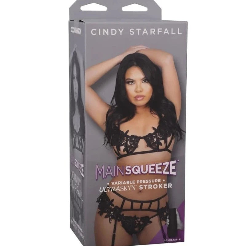 Doc Johnson Main Squeeze Cindy Starfall Male Pussy Stroker Masturbators and Strokers