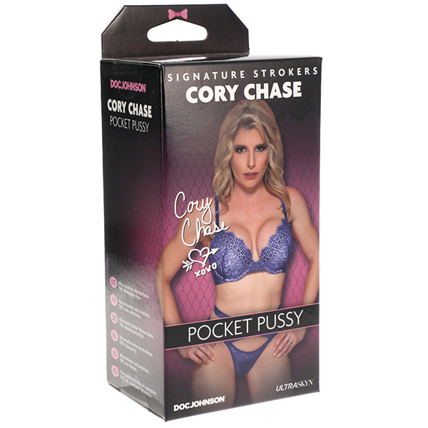 Doc Johnson Cory Chase Pocket Pussy Vagina Stroker Masturbators and Strokers