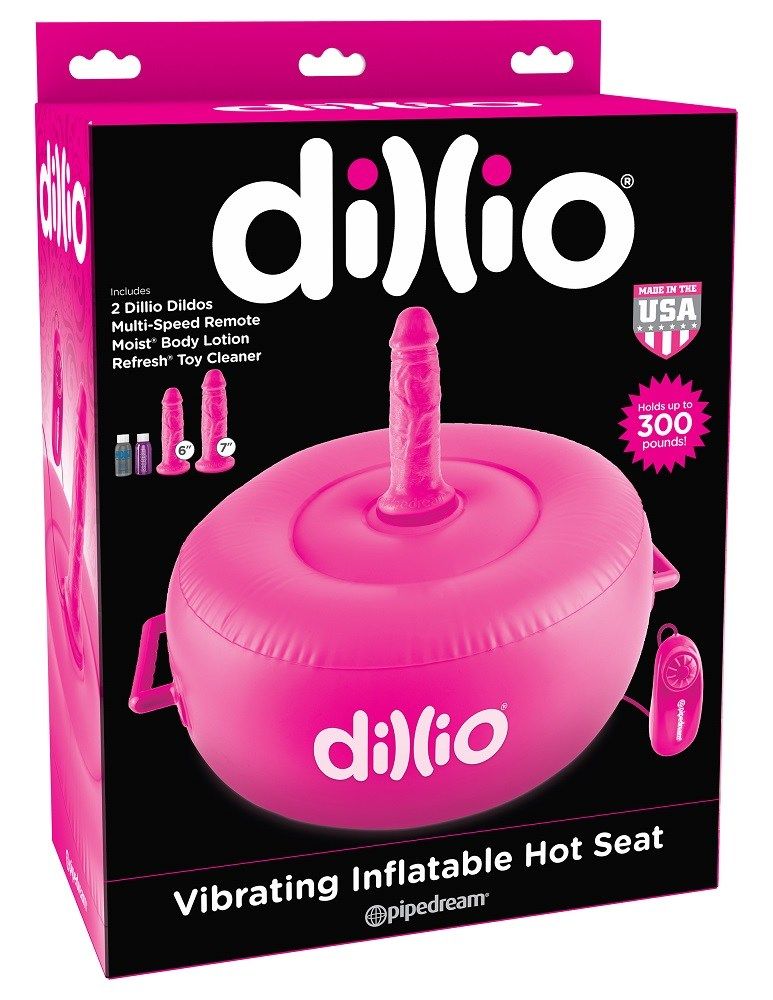Pipedream Dillio Vibrating Inflatable Hot Seat Sex Furniture Inflatable Dildos and Vibrators