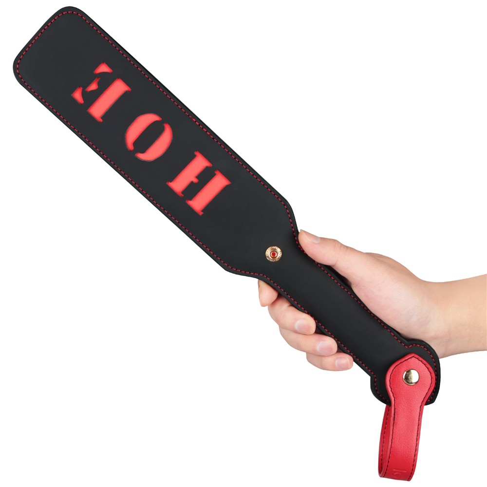 Lovetoy 15 Inches Rebellion Reign Fetish Paddle HOE - Paddles And Slappers