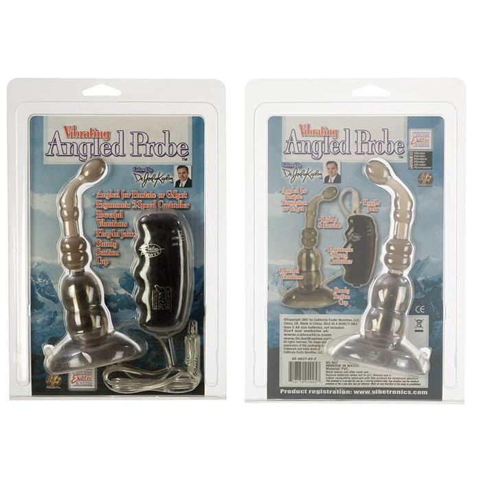 Dr. Joel Kaplan Vibrating Angled Anal Probe Prostate Toys