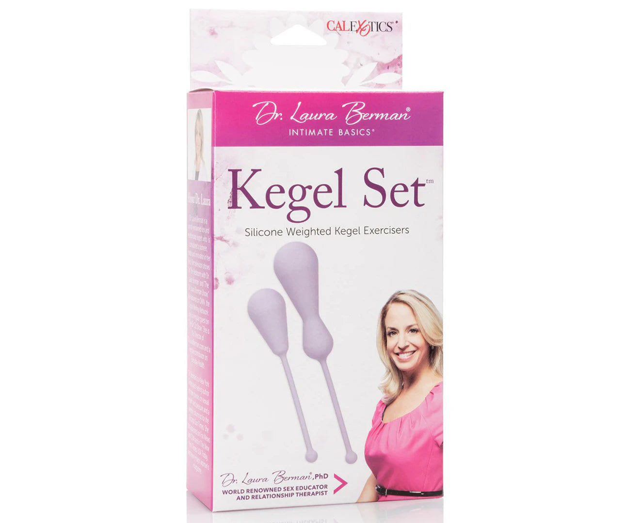 Dr Laura Berman Silicone Weighted Kegel Exercisers Set Love Eggs and Kegel Exercisers