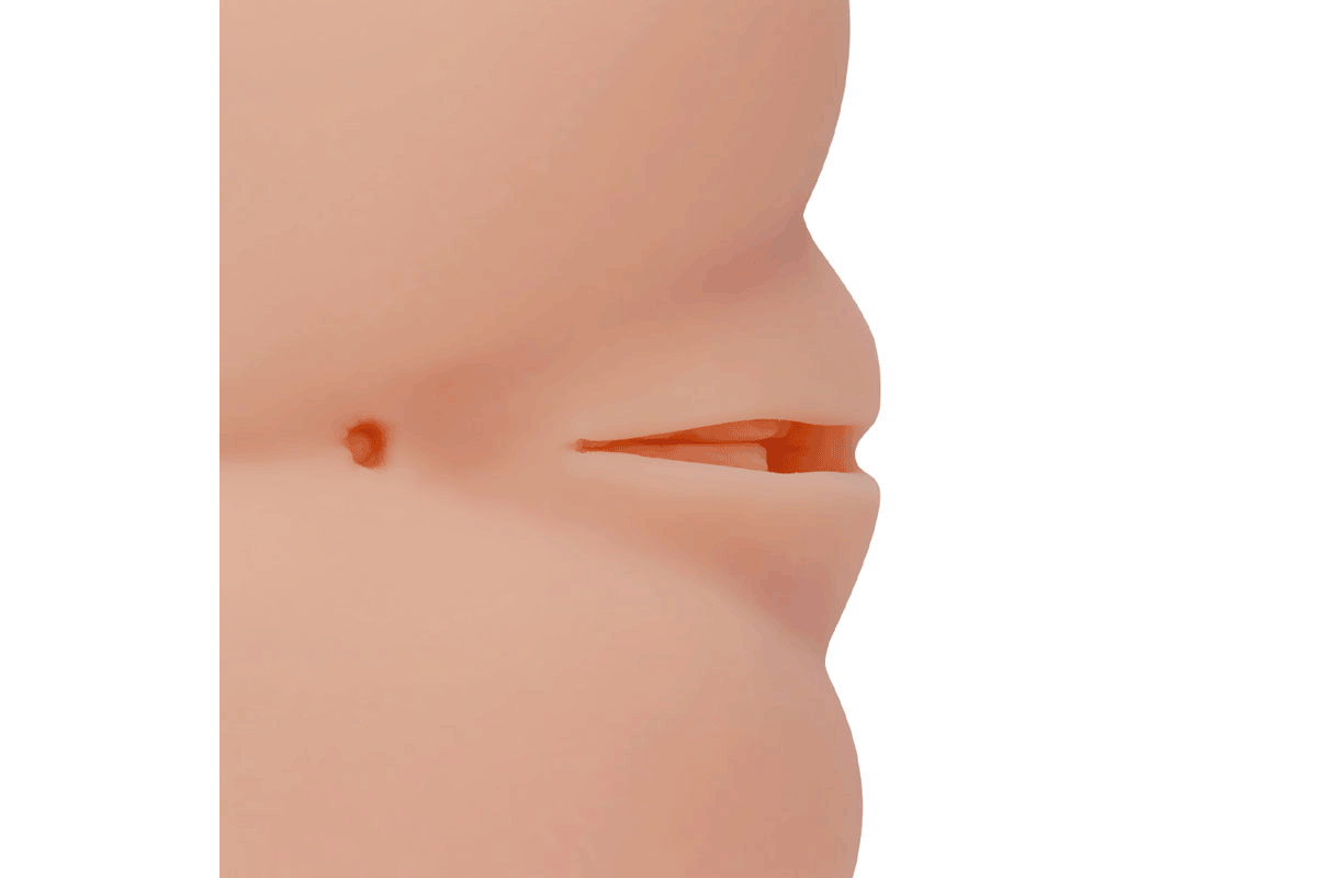 Kokos Mini Adarashi 1 Dual Layer Male Masturbator Realistic Butts And Vaginas