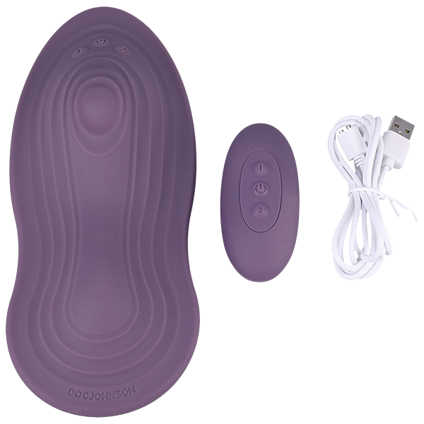 Doc Johnson iRide Pleasure Seat Throb Grinder With Remote Remote Control Vibrators