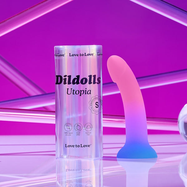 LOVE TO LOVE DILDOLLS Utopia Silicone Dildo Small Realistic Dildos