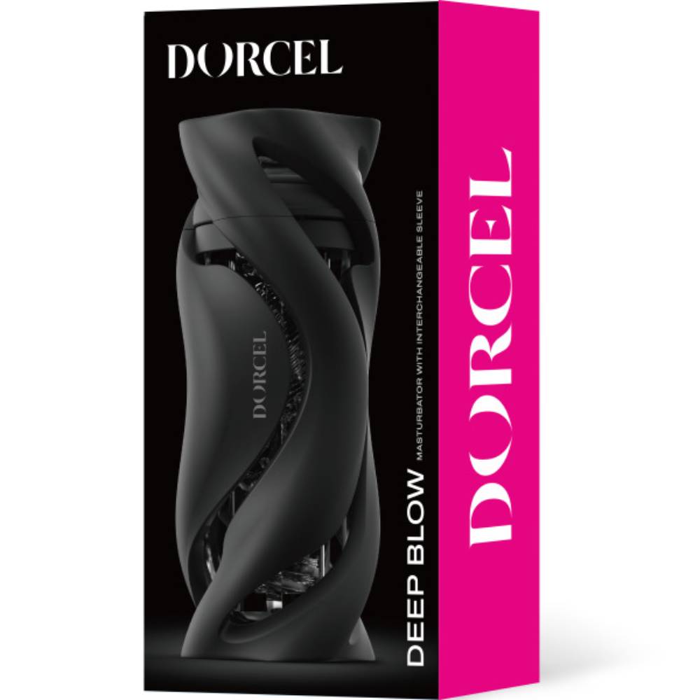 DORCEL Deep Blow Manual Mens Masturbator Masturbators and Strokers