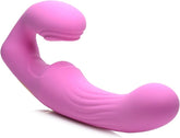 Strap U 15X U Pulse Strapless Strap On With Remote Pink Strap On Sextoys