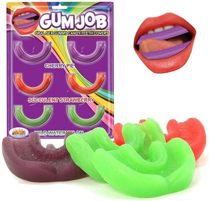 Hott Products Gum Job Oral Sex Candy Teeth Covers Party Gifts and Novelties