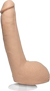 Doc Johnson Signature Cocks Xander Corvus Cock With Vac U Lock Suction Cup Vanilla 9 Inch Realistic Dildos