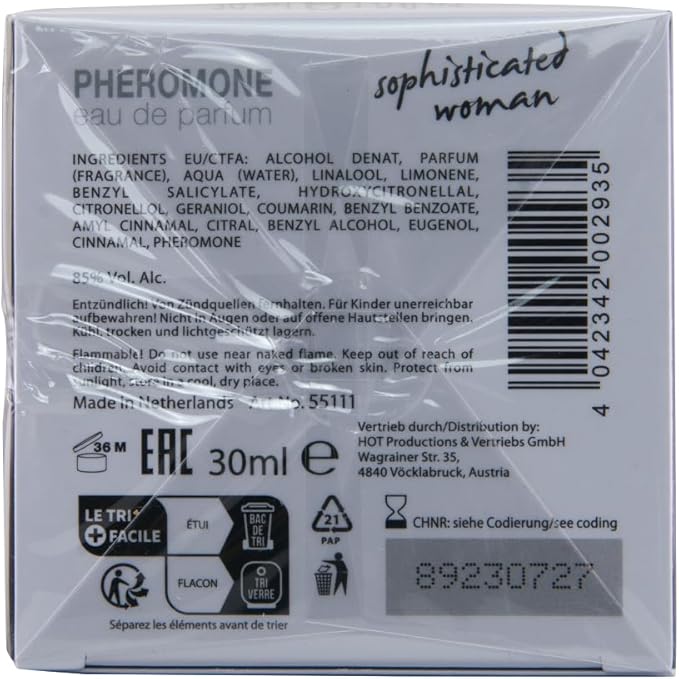 Hot Production HOT Pheromone London Sophisticated Woman 30ml Bottle Sex Pheromones and Perfumes