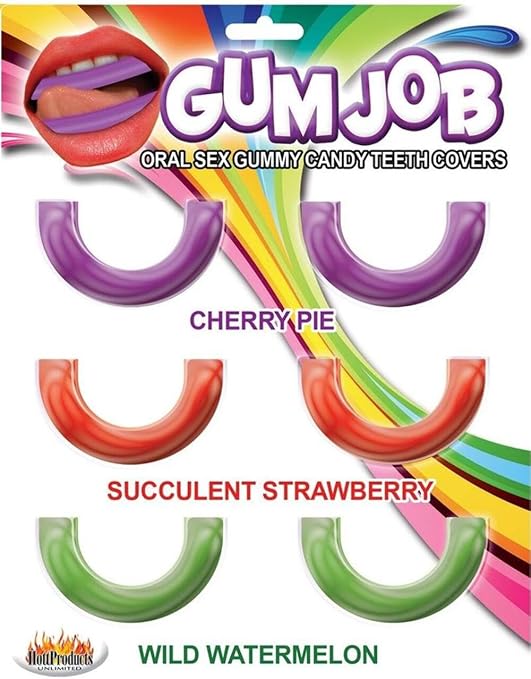 Hott Products Gum Job Oral Sex Candy Teeth Covers Party Gifts and Novelties