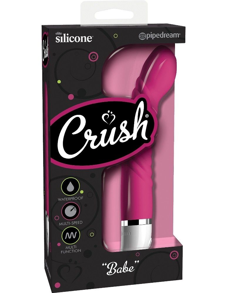 Pipedream Crush Babe Silicone G Spot Vibrator G-Spot Vibrators