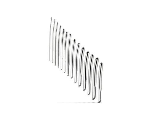 Sinner Gear Single Ended Dilator Set 14 Piece - Urethral Sounds
