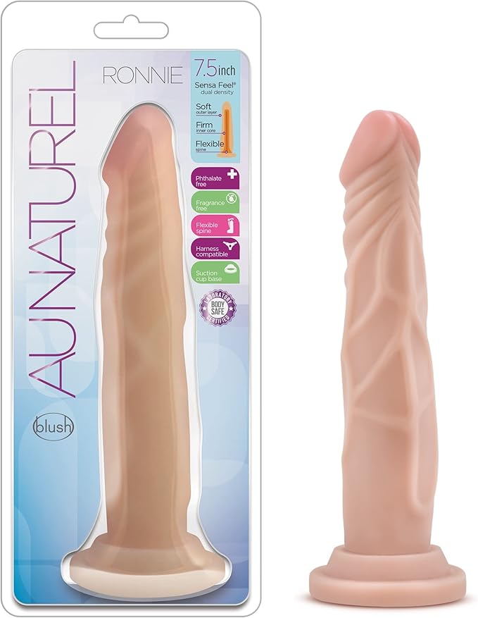 Au Naturel Ronnie Non Vibrating Realistic Dildo Realistic Dildos