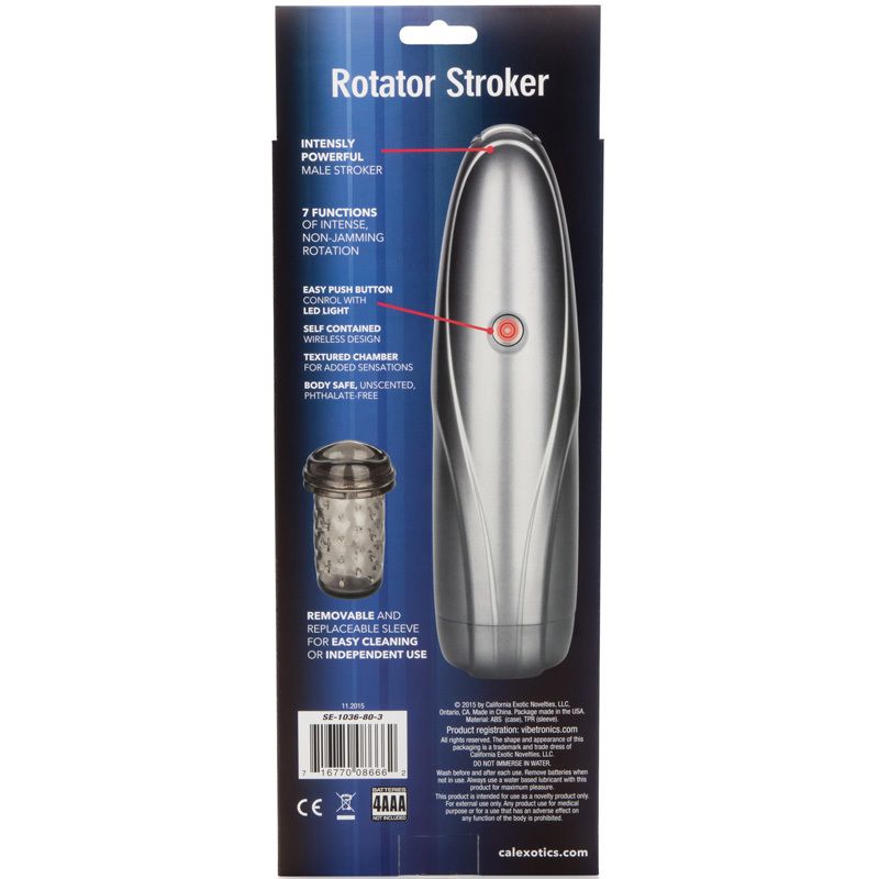 Apollo Rotator Vibrating Male Pleasure Stroker Masturbators and Strokers