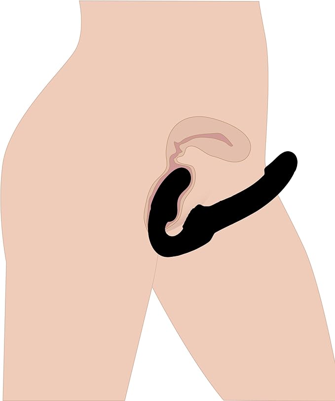 Strap U Evoke Rechargeable Vibrating Silicone Strapless Strap On Sex Toy Strap On Sextoys