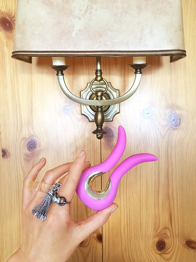 Gvibe MINI Compact Clitoral Vibrator Candy Pink Clit Ticklers and Pulsators