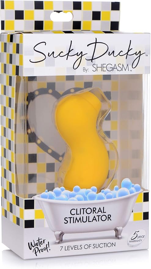 Shegasm Sucky Ducky Clitoral Stimulator Clit Ticklers and Pulsators