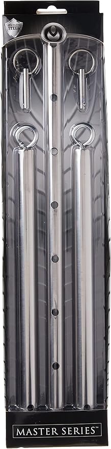 Master Series Adjustable Steel Spreader Bar Silver Spreaders and Hangers