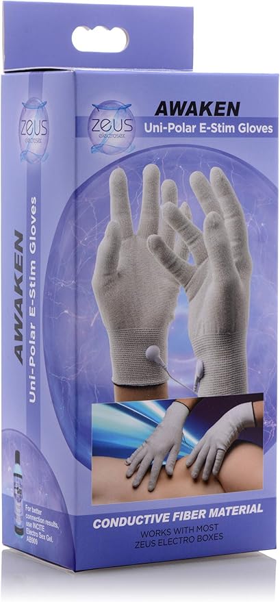 Zeus Awaken Electro Stimulation Gloves Electro Sex