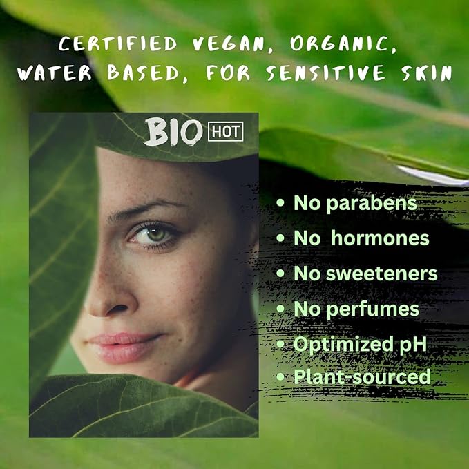 Hot Production HOT BIO 2 In 1 Water Based Massage Oil & Lubricant 200ml Water Based Lubes