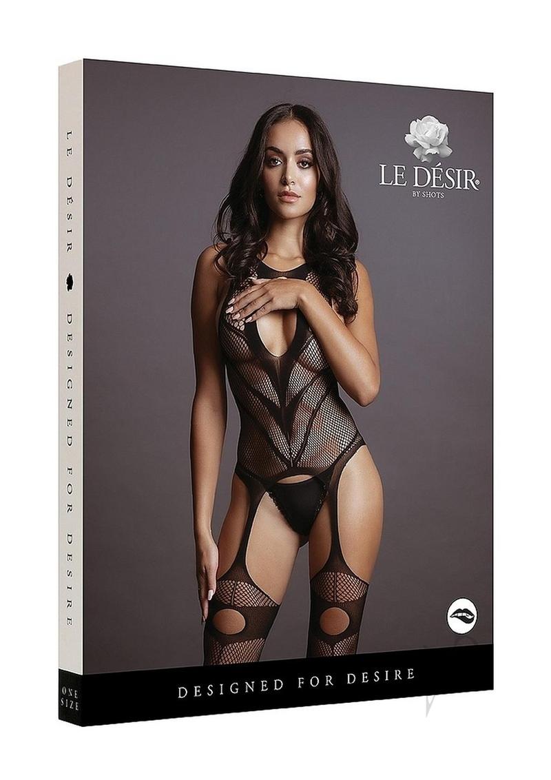 Le Desir Sexy Womens Suspender Bodystocking Body Stockings