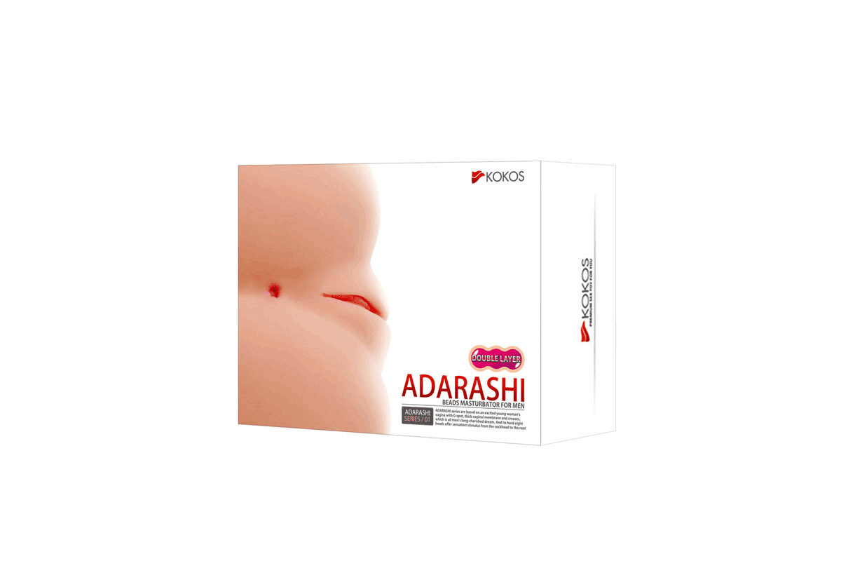 Kokos Mini Adarashi 1 Dual Layer Male Masturbator Realistic Butts And Vaginas