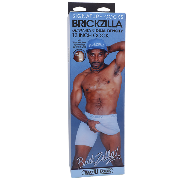 Doc Johnson Brickzilla 13 Inch ULTRASKYN Realistic Cock Realistic Dildos