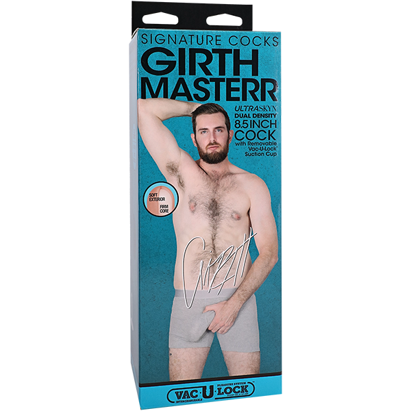 Vac-U-Lock Girthmasterr 8.5 Inch Ultraskyn Suction Cup Dildo Realistic Dildos
