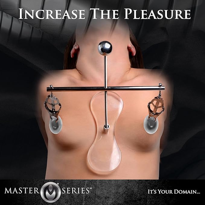 Master Series The Tower of Pain Nipple Clamps Nipple and Clit Clamps