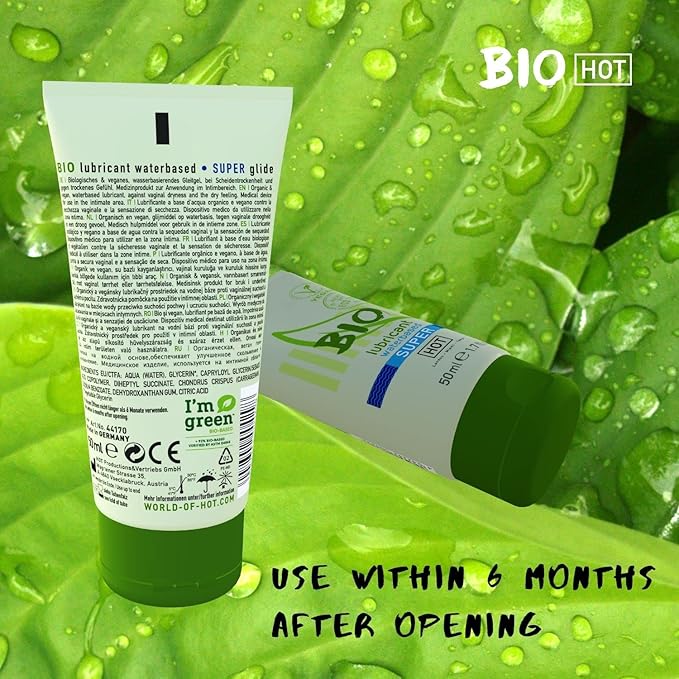 Hot Production HOT BIO Super Water Based Lubricant 100ml Water Based Lubes