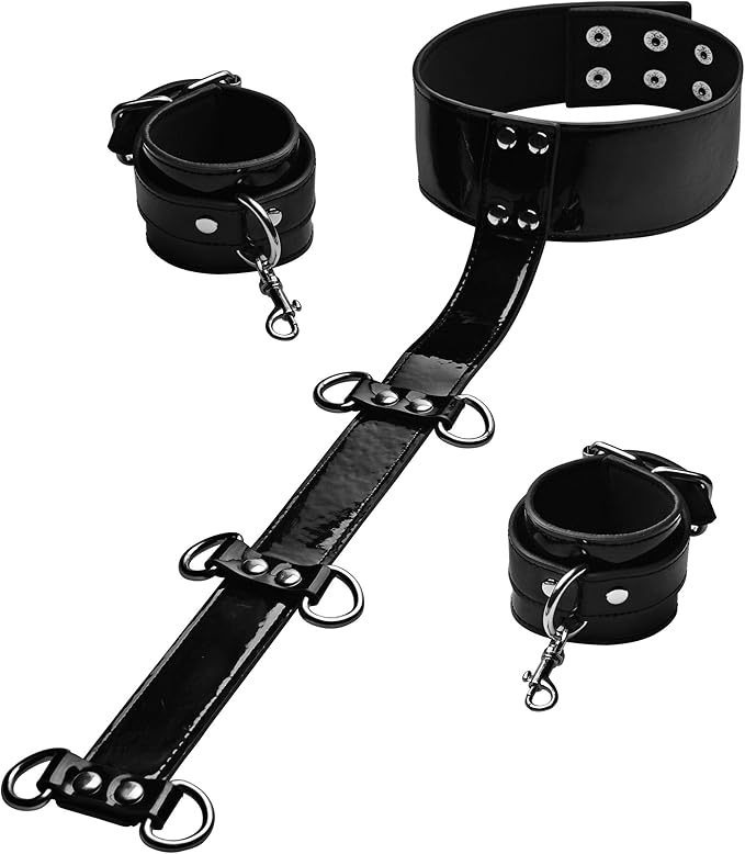 Frisky Bound Around Neck to Wrist Restraints Cuffs And Restraints