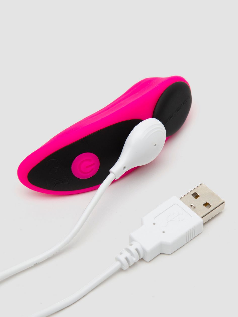 Lovense Ferri App Controlled Rechargeable Clitoral Vibrator Clit Ticklers and Pulsators