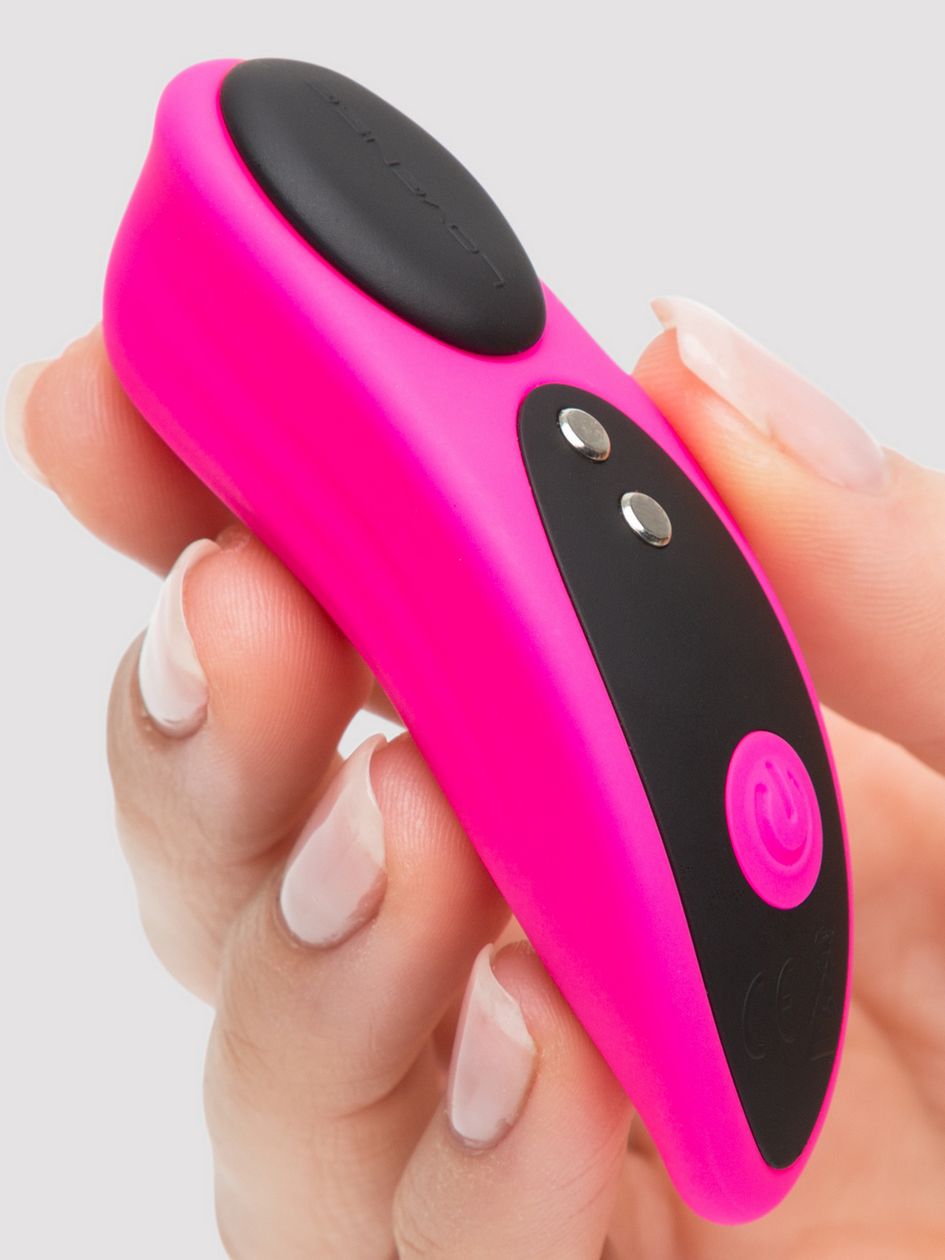 Lovense Ferri App Controlled Rechargeable Clitoral Vibrator Clit Ticklers and Pulsators