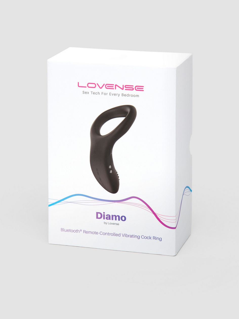 Lovense Diamo Remote Controlled Vibrating Cock Ring Cock Rings