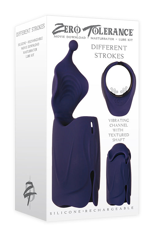 Zero Tolerance Different Strokes Vibrating Male Stroker Masturbators and Strokers