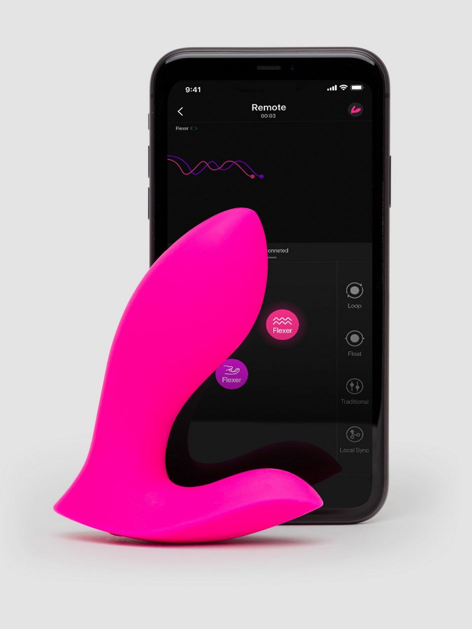 Lovense Flexer App Control Clitoral and G Spot Vibrator Clit Ticklers and Pulsators