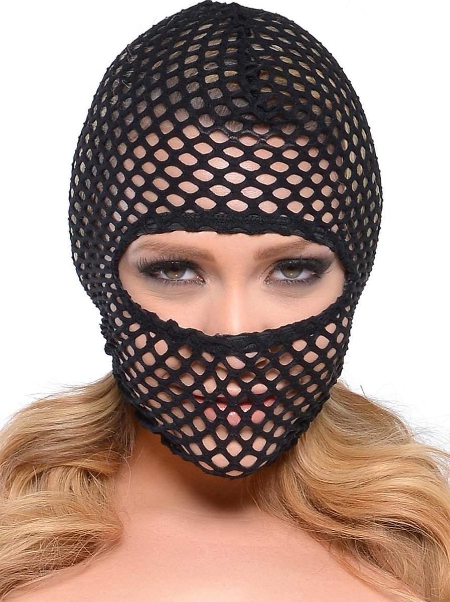Fetish Fantasy Fishnet Fetish Play Hood Bondage Hoods