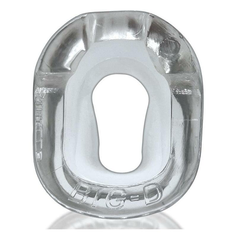 OxBalls Big-D Shaft Grip Stretchy Cock Ring White Stretchy Cock Rings