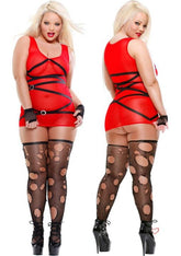 Fetish Fantasy BDSM Play Material Girl Costume Fancy Dress Ups